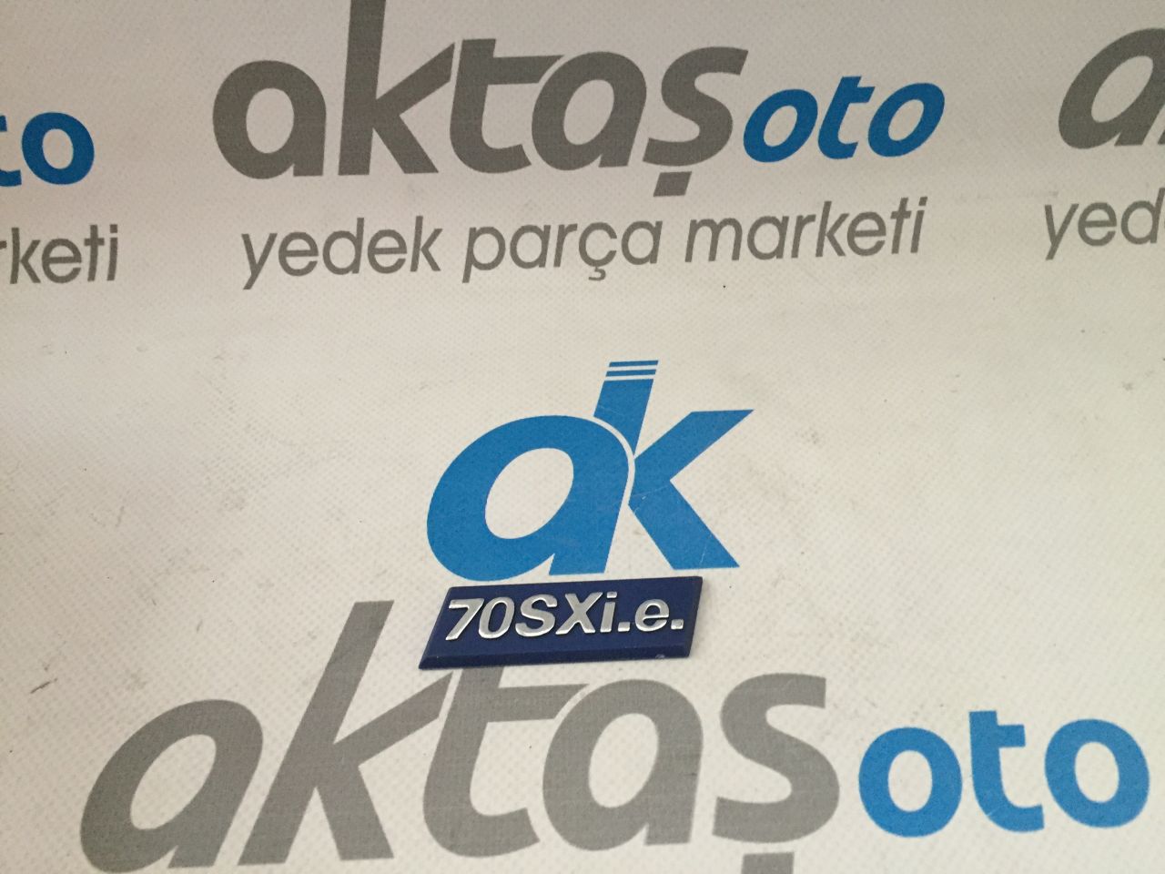 Çamurluk 70 SX İE Yazısı