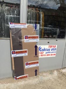 Kapı Döşemesi Doğan Kahve 4 Kapı İçin