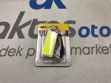 Plaket Ampül Led Beyaz 36 MM 12volt