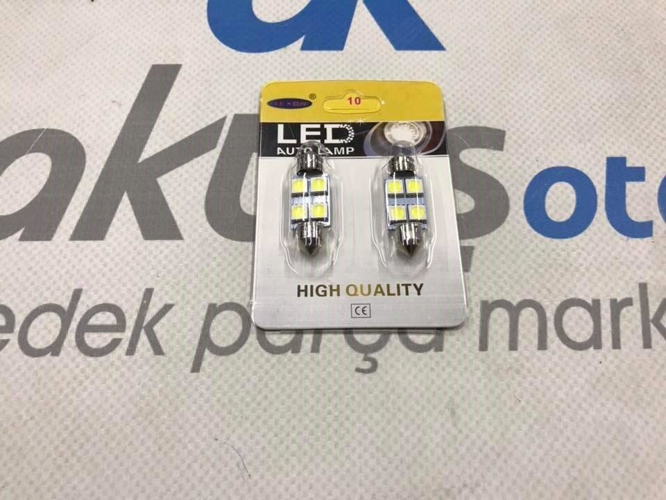 Sofit Ampül 4 Led Beyaz 36 MM