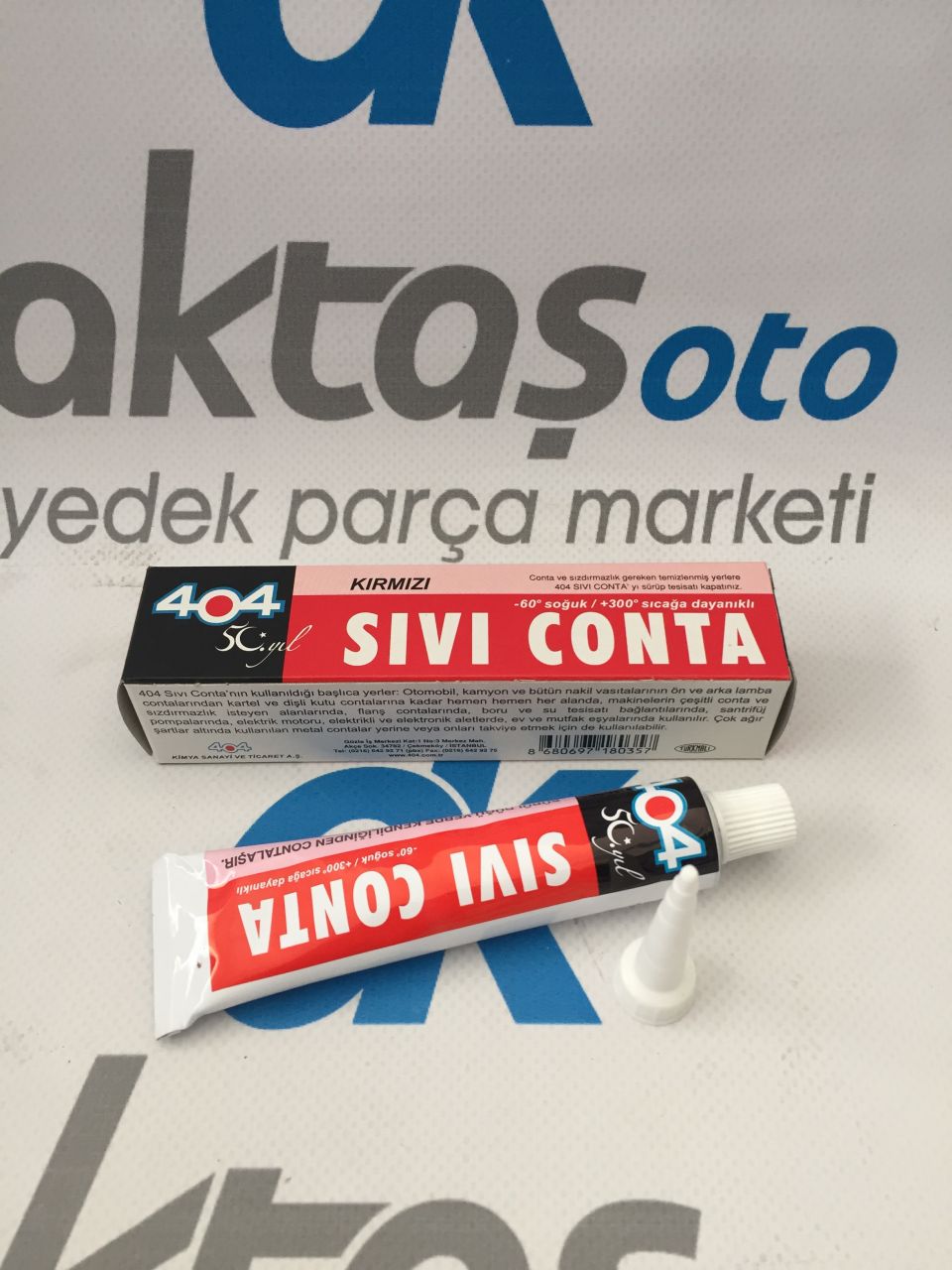 Sıvı Conta Kırmızı Tüp Kırmızı