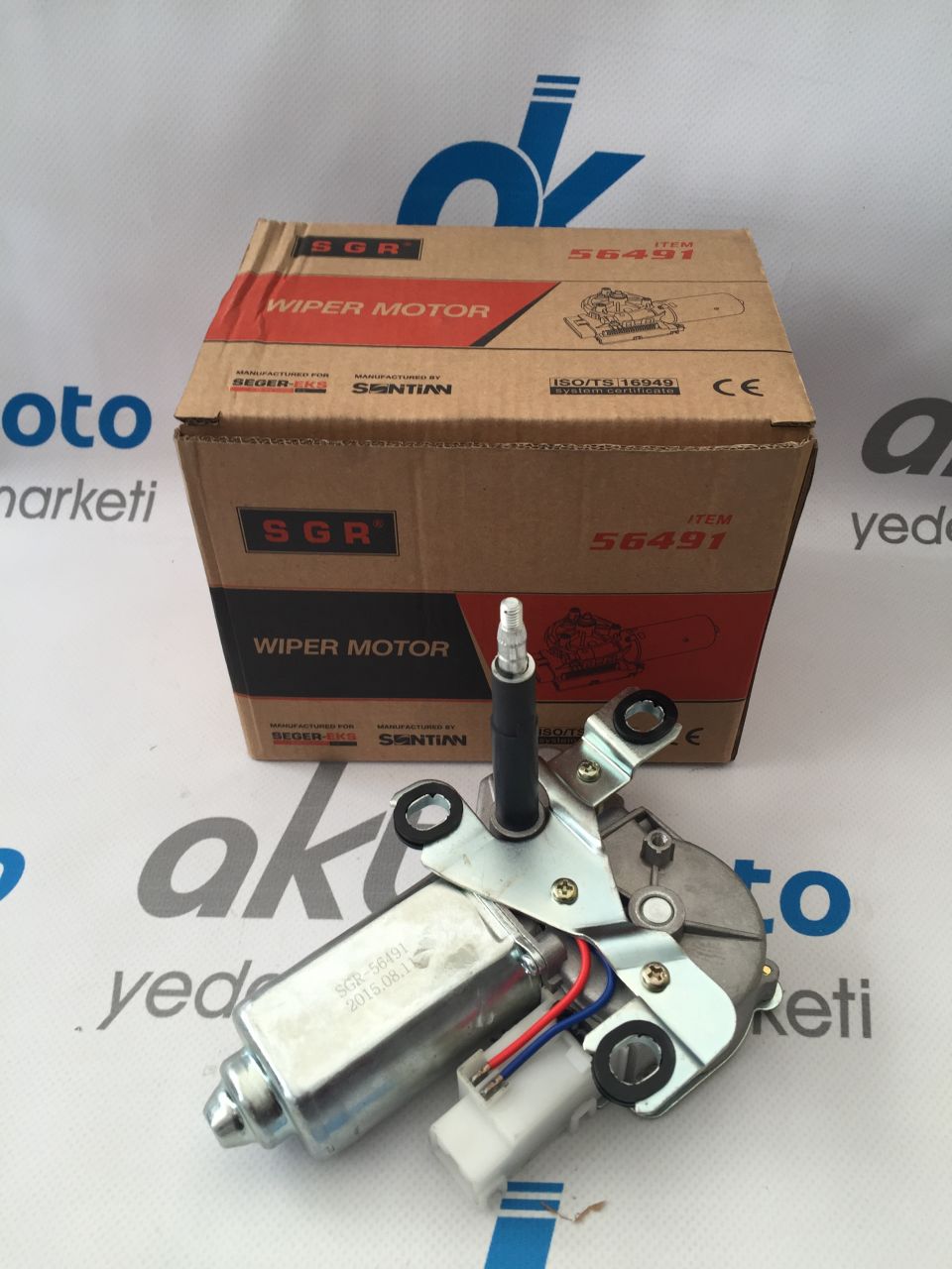 Arka Cam Silecek Motoru Tipo Uno SGR