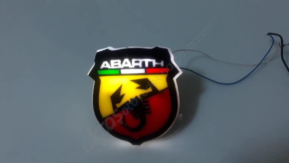 Panjur Pleksi Işıklı Abarth