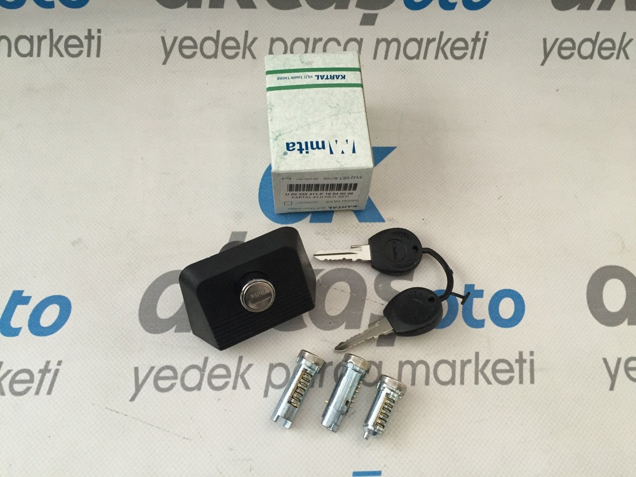 Kapı Şifre Seti 4 lü Kartal