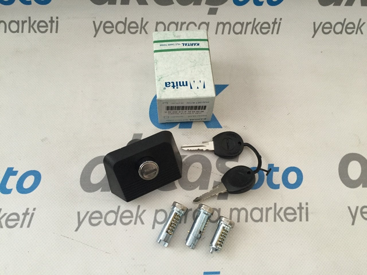Kapı Şifre Seti 4 lü Kartal