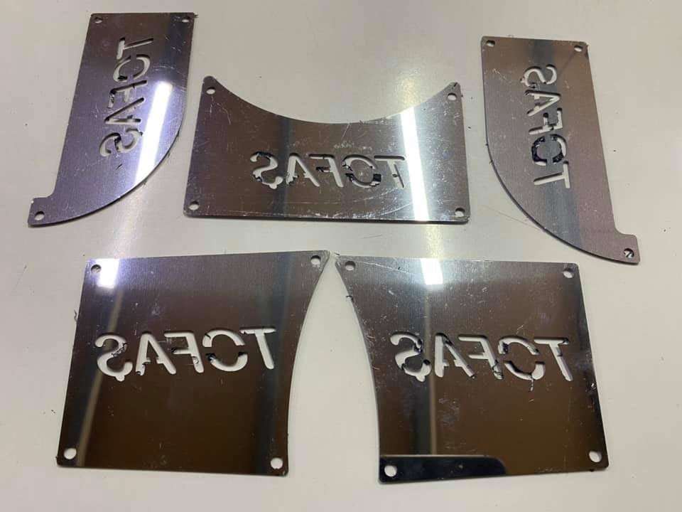 Tofaş Tampon ve Marşbel Nikelajları 5 Parça Tofaş Yazılı