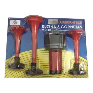 Korna 3 Borulu Havalı 12 Volt Stabel