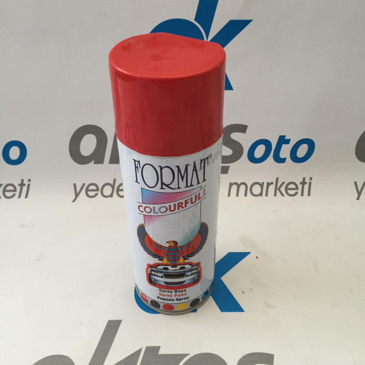 Boya Mat Kırmızı