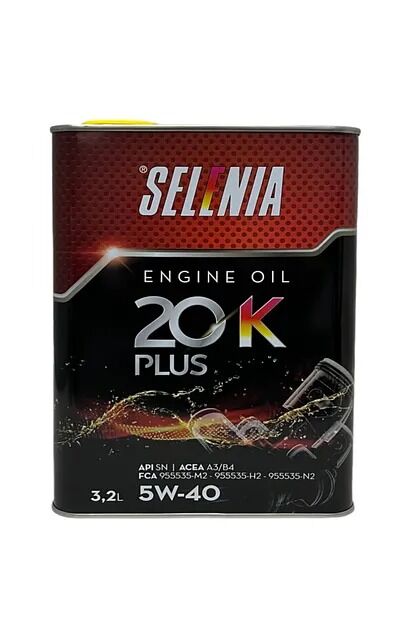 Motor Yağı 5/40 3.2 Litre Selenıa