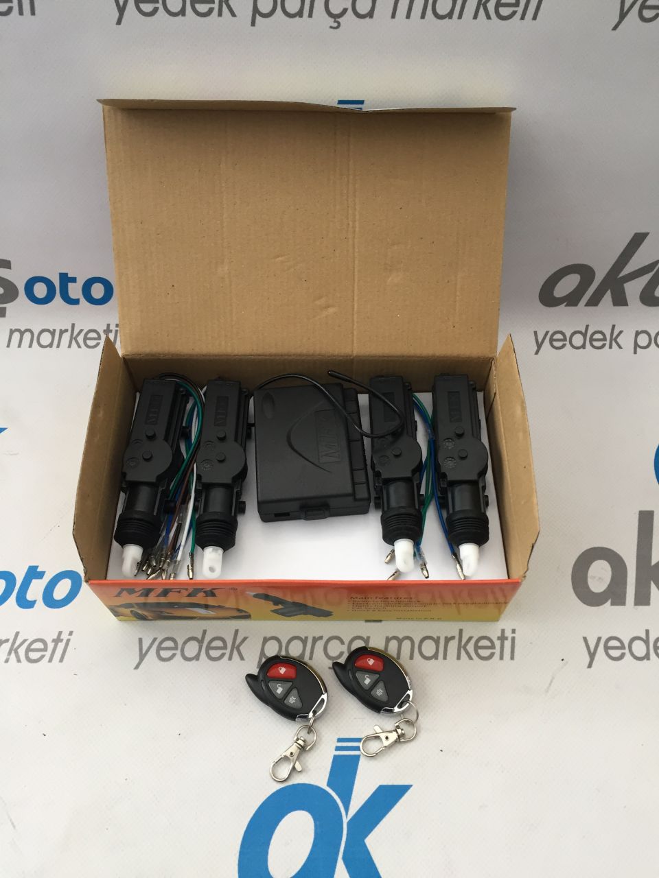 Merkezi Kilit Seti Kumandalı Her Araca Uyumlu