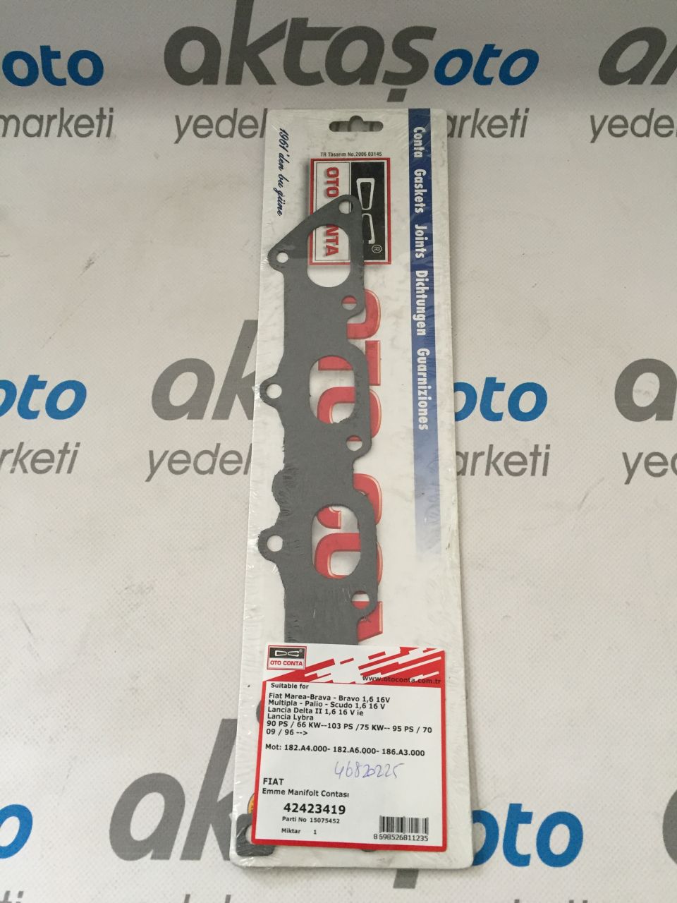 Eksoz Manifold Contası Marea Brava Bravo 1.6 16V