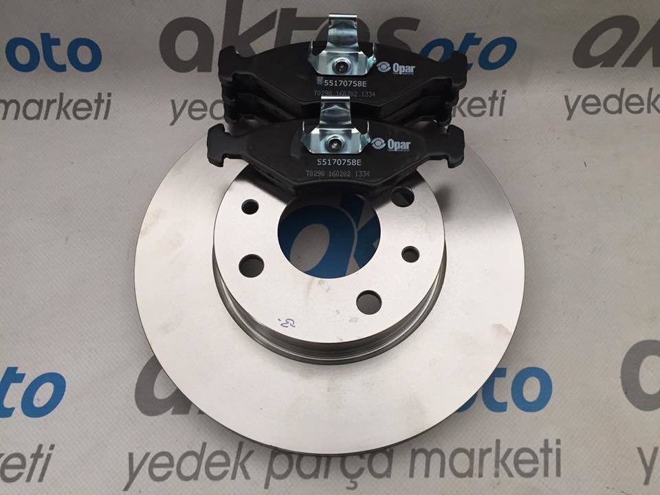 Ön Disk Balata Set Palıo Siena Takım