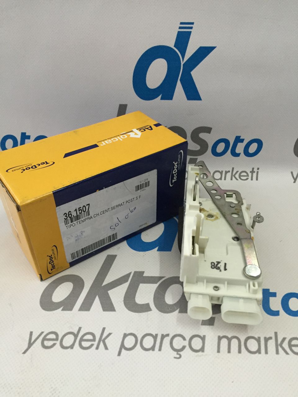 Arka Kapı Kilidi Tipo Sol
