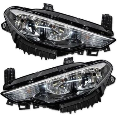 Fıat Egea Ön Far Takımı Sağ Sol Motorlu Siyah Ledsiz