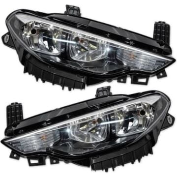Fıat Egea Ön Far Takımı Sağ Sol Motorlu Siyah Ledsiz