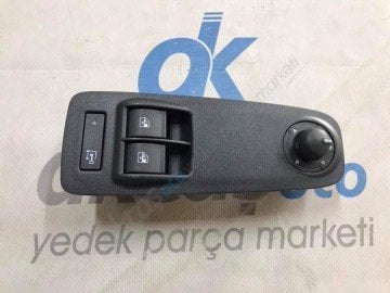 Cam Düğmesi Ducato Ayna Ayar Düğmeli Sol