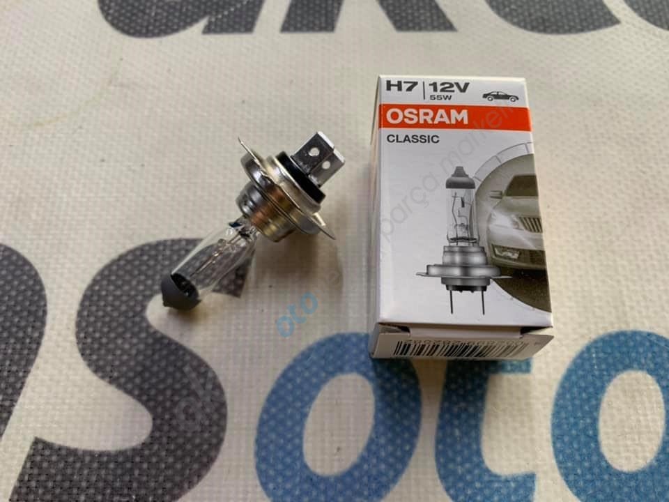 Far Ampülü H7 Osram 12V 55 WATT