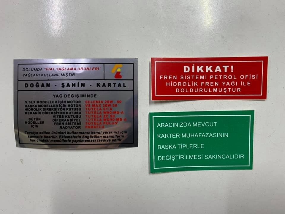 Panel Etiket Takımı Doğan Kartal Şahin