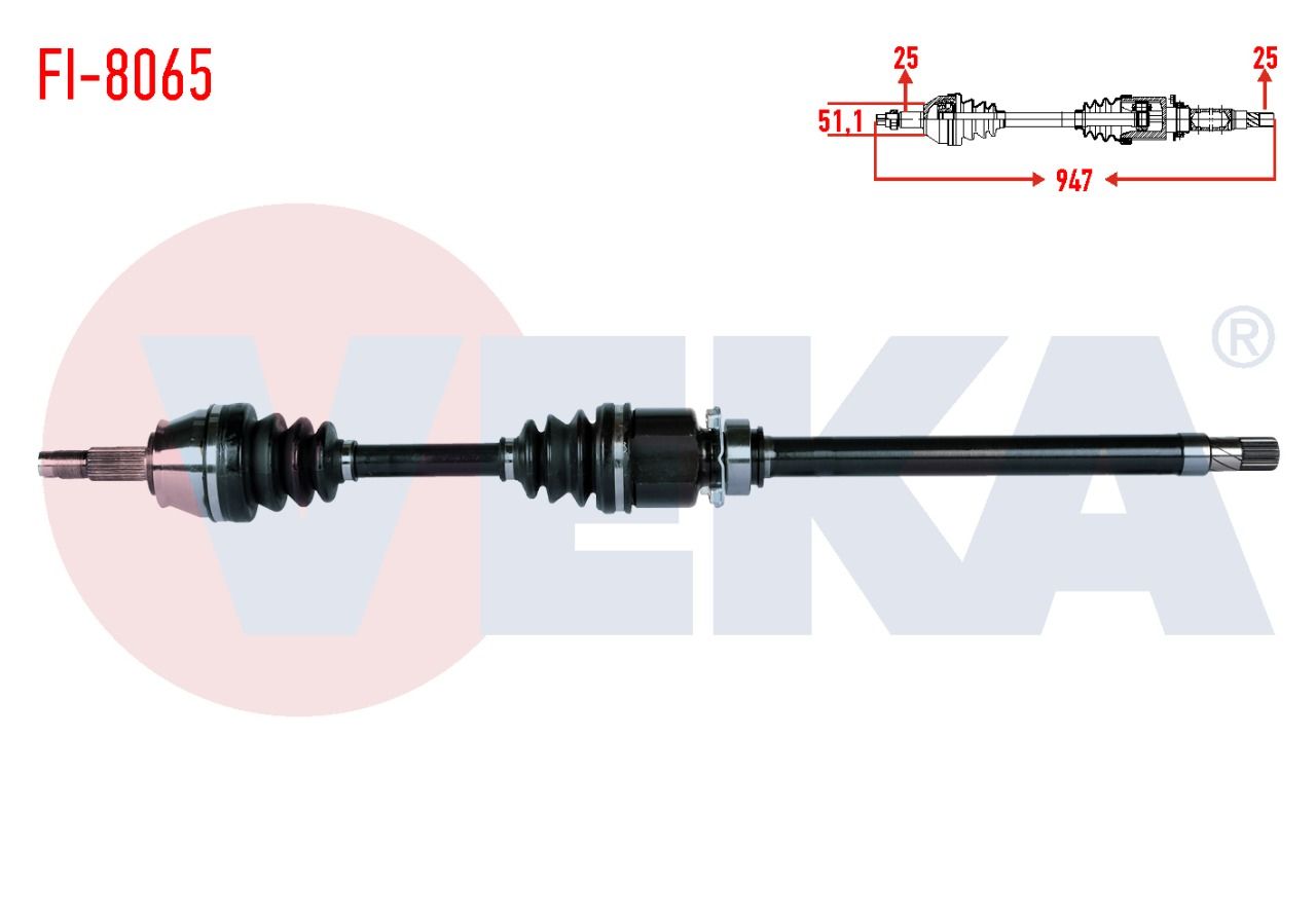 Fiat Linea 1.6 Multijet Ön Aks Sağ (Komple)