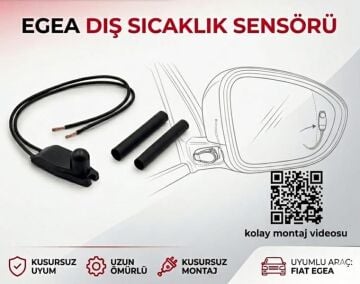 AYNA DIŞ SICAKLIK ISI SENSÖRÜ (MÜŞÜRÜ) FIAT EGEA