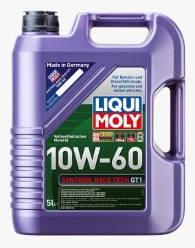 LIQUI MOLY 10W/60 Motor Yağı Synthoil Race Tech GT1 5 Litre