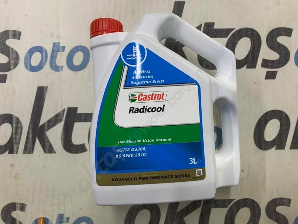 Antifiriz Castrol 3 Litre Mavi