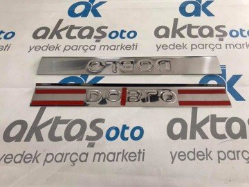Kapı Eşik Nikelajı Doblo Ön İki Kapı