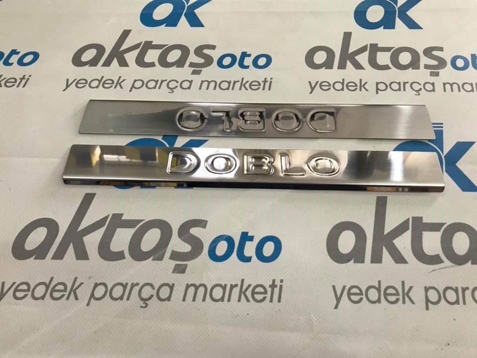 Kapı Eşik Nikelajı Doblo Ön İki Kapı
